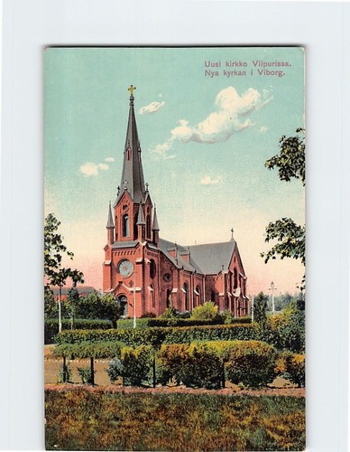 Postcard nya kyrkan - postcard,