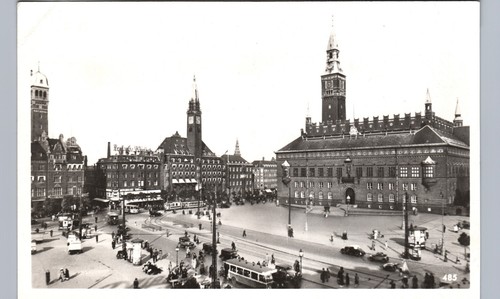 Town hall square copenhagen - hall,